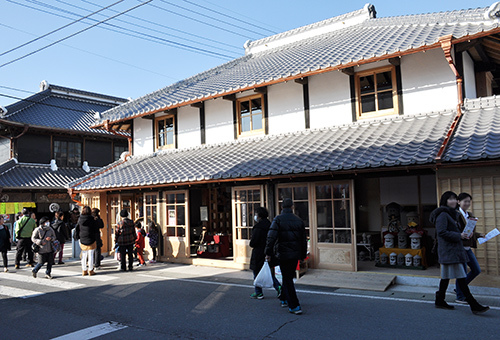 真壁のひなまつり６：伊勢屋旅館石匠の見世蔵